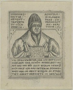 Bildnis des Johann Agricola