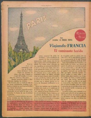 Viajando: Francia : El caminante herido