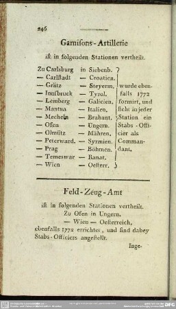 Feld-Zeug-Amt