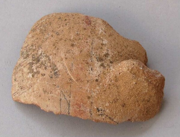 Fragment of a clay vessel