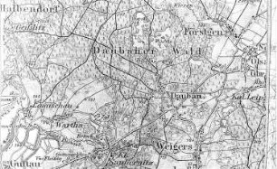 Hohendubrau-Dauban. Reichskarte, Maßstab 1:100.000, Einheitskarte Nr.?