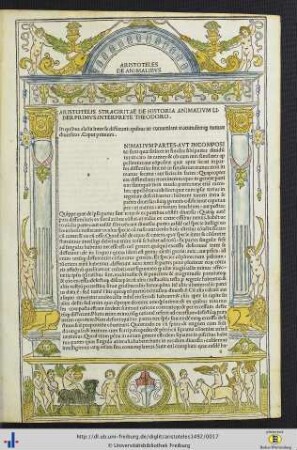 De Natura Animalium.