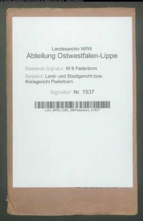 Erblasser: Meyer, Meinolph:
