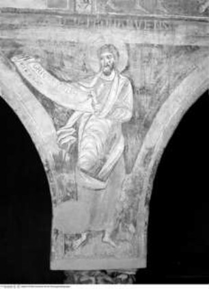 Südwand, Arkadenzwickel, Der Prophet Bileam