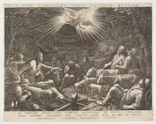 ECCE ENIM EVANGELIZO VOBIS GAVDIVM MAGNVM.