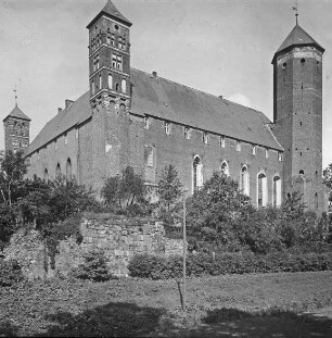 Lidzbark Warminski / Heilsberg (Polen), ehem. Burg der Bischöfe von Ermland, von Südosten