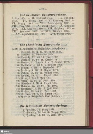Die sächsischen Feuerwehrtage