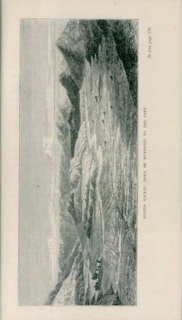 Nantin Valley, town of Muangtee to the left