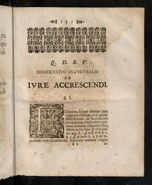 3-16, Dissertatio Inauguralis de Iure Accrescendi