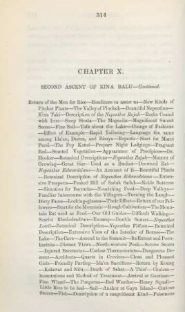 Chapter X. Second ascent of Kina Balu - Continued