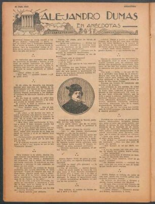 Alejandro Dumas [Alexandre Dumas] : En anécdotas