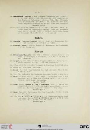 Schweiz (Nr. 1240-1262)