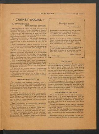 Carnet social