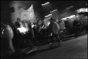Montagsdemonstration, Postplatz, Bautzen