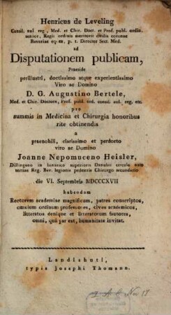 Diss. inaug. rariorem atque memoratu dignissimam aneurysmatis aortae sternum perforantis historiam exhibens