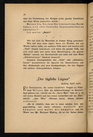 34-39, "Der tägliche Lügner"