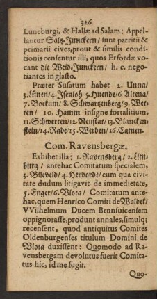 Com. Ravensbergae.