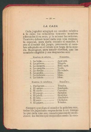 La caza