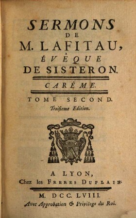 Sermons : Carême, 2