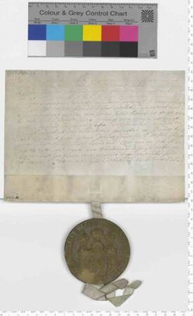 Bürgermeister und Rat der Stadt Lüneburg bestätigen den Verkauf von 5 Rump Salz für die Erben G. D. von Dassels an Hartwig von Dassel.
