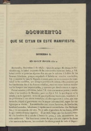 Documentos Que Se Citan En Este Manifiesto