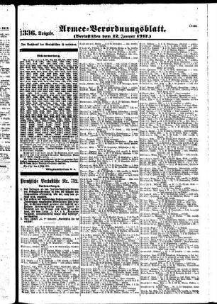 1336.Ausgabe. Freitag, 12. Januar 1917