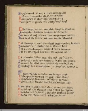 Der hügel wo wir wandeln liegt im schatten : [SW IV, S. 107/143]