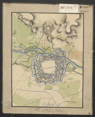 Plan von Neisse