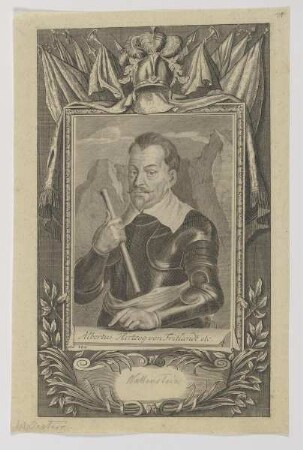 Bildnis des Albertus Hertzog von Fritlandt