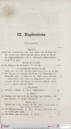 IX. Kupferstiche (Nr. 23160 - 3763)