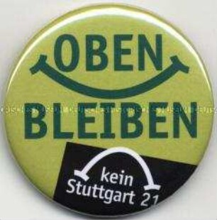 Initiative "Kopfbahnhof 21", Montagsdemonstration gegen den Umbau des Stuttgarter Hauptbahnhofs