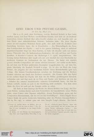 3: Eine Eros und Psyche-Gemme