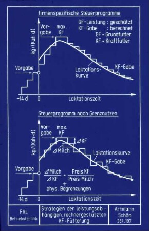 Strategien der leistungsabhängigen, rechnergestützten KF-Fütterung