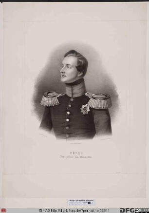 Bildnis Georg V., König von Hannover (reg. 1851-66)