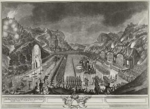 Das Bergwerks-oder Saturnusfest im Plauenschen Grund am 26. September 1719, Parade der Bergleute