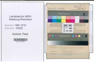 Entnazifizierung Peter Koxholt , geb. 29.07.1909 (Arbeiter)