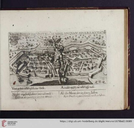 B44. Embden, "Nihil infelicius viviteo, cui nihil unquam adversi accidit"