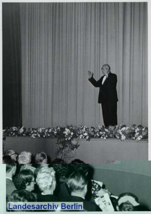 X. Internationale Filmfestspiele Berlin 1960 (vom 24.06. bis 05.07.1960); Eröffnung in der Kongresshalle; John-Foster-Dulles-Allee (Tiergarten)