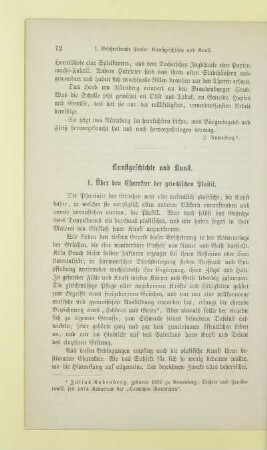 Kunstgeschichte und Kunst