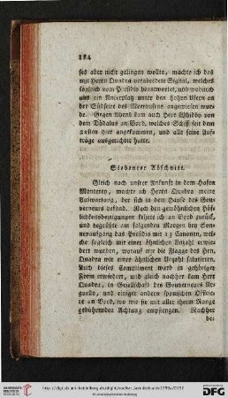 Siebenter Abschnitt