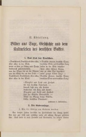 II. Abteilung