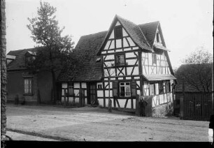 Linkenheim Rheinstraße 19 Fachwerkhaus - Außenansicht