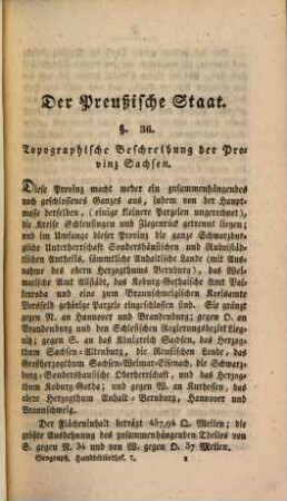 Statistisch-geographische Beschreibung des Königreichs Preußen, 5