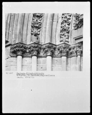 Westportal der Elisabethkirche —