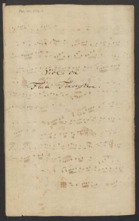 Violino ou Flute traversiere