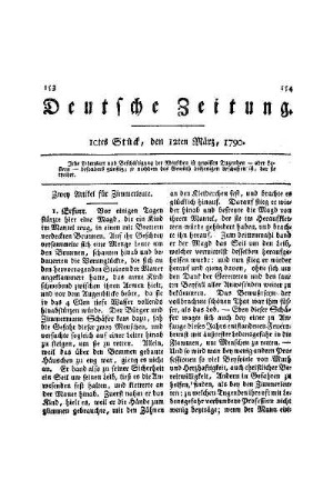 Zwey Artikel für Zimmerleute