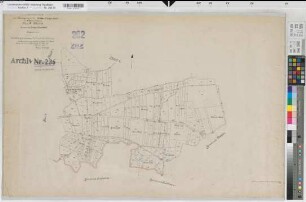 Dinker (Welver), Nateln (Welver), Umlegung Dinker-Nateln, Urkarte 1 Dinker Flur 3,3