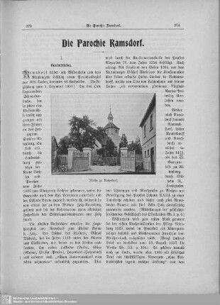 Die Parochie Ramsdorf