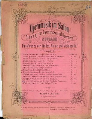 Cavatine aus der Oper: Linda di Chamounix