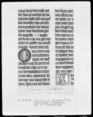Sächsische Weltchronik (bis zum Jahre 1229) — ---, Folio 54rectoBuchseite
